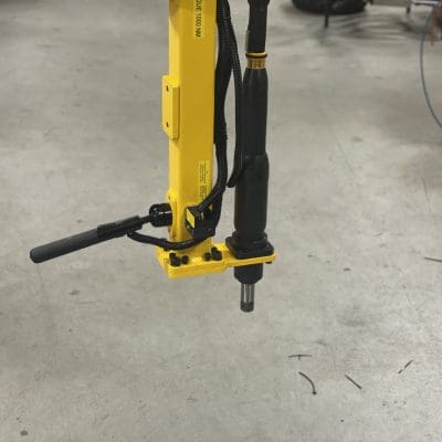 Torque tool on a smart manipulator arm