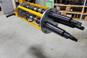 Quad spindle for torque reaction application